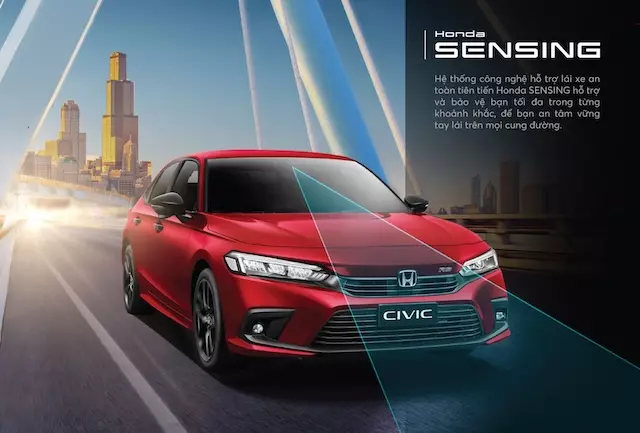 Hệ thống SENSING trên Civic