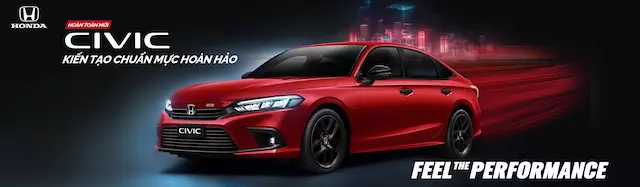 Honda Civic 2025 với 3 Phiên Bản mạnh mẽ